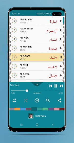 Sahl Yasin - Full Offline Quran MP3 Screenshot 1