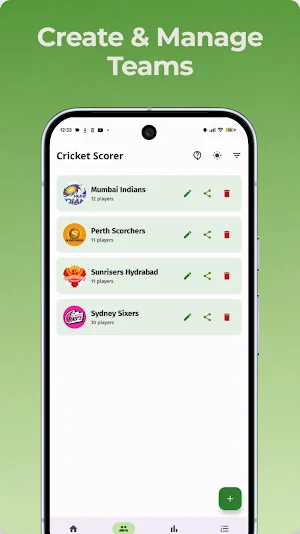 Cricket Scorer Screenshot 0