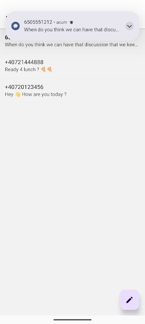 SMSAlert Sync Screenshot 0