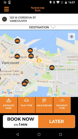 Vancouver Taxi Screenshot 0