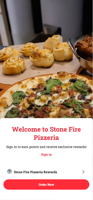 Stone Fire Pizzeria Screenshot 0