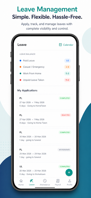 SaachiHRMS - HR & Payroll App Screenshot 2