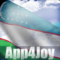 Uzbekistan Flag Live Wallpaper