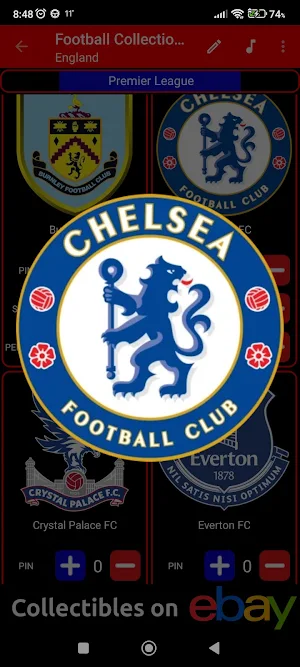 Football Collections Screenshot 2