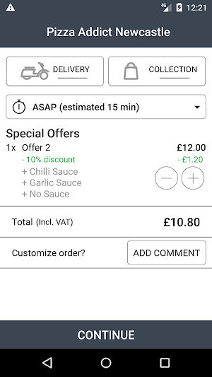 Pizza Addict Newcastle Screenshot 2