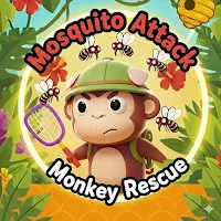 Mosquito Attack Monkey Rescue