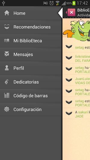 BiblioEdroid Screenshot 2