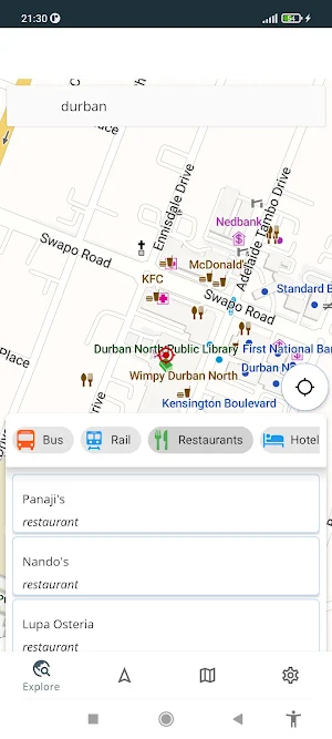 South Africa Offline Map Screenshot 0