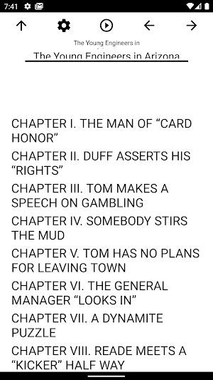 Book, The Young Engineers in Arizona Screenshot 0