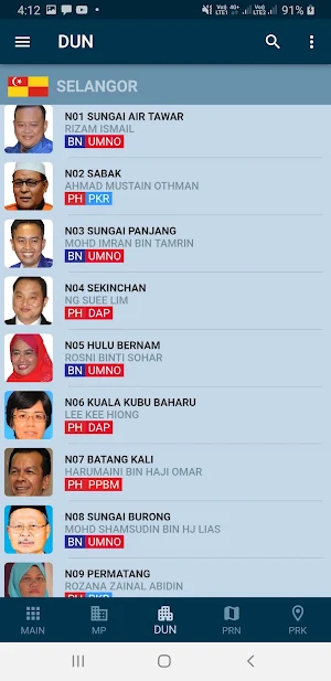 PRU Undi Malaysia Screenshot 2