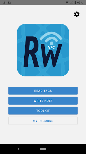 NFC ReWriter Screenshot 0