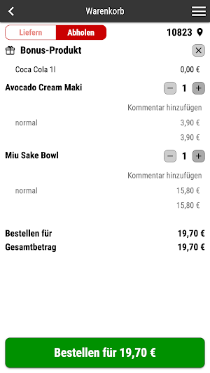 Miu Sushi Screenshot 1