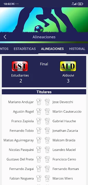 Info Liga Argentina Screenshot 2