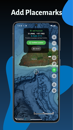 Hawaii Ocean Map Screenshot 3