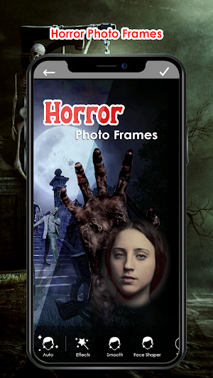 Horror Halloween Ghost Frames Screenshot 2