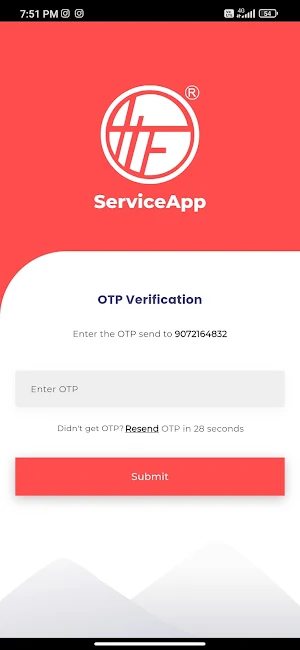 ServiceApp Screenshot 2