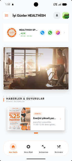 Healthish Spor Tesisleri Screenshot 0