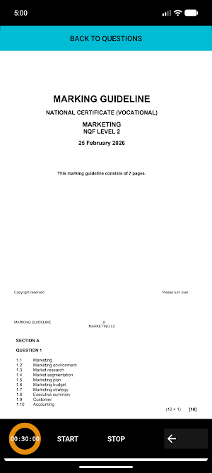 TVET NCV Marketing Screenshot 1