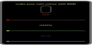 RGB Color Changing App Screenshot 0