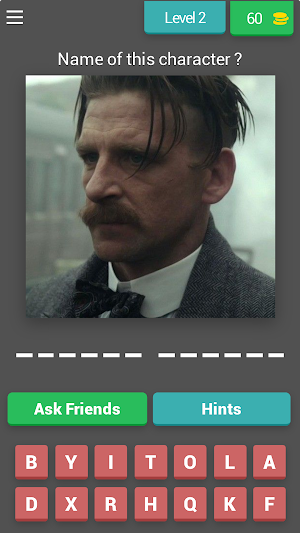 PEAKY BLINDERS QUIZ Screenshot 2