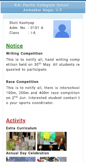 R.K. Pacific Collegiate School Screenshot 2