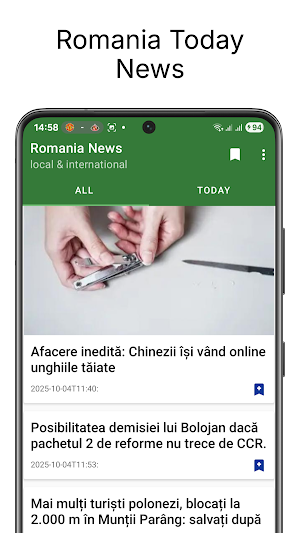 Romania News Screenshot 2