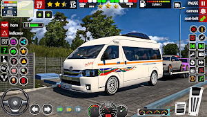Mini Bus Simulator Coach Bus Screenshot 1