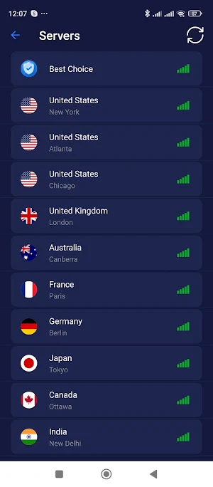 Voice VPN - Fast VPN Screenshot 1