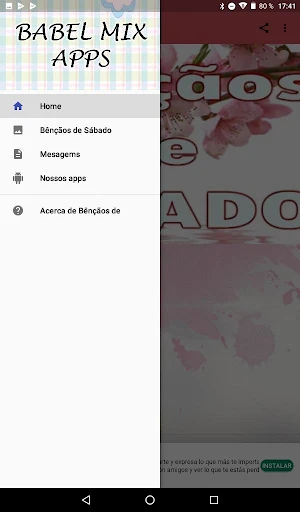 FELIZ SÁBADO COM A BÊNÇÃO DE NOSSO SENHOR Screenshot 0