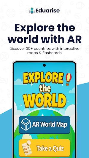 AR World Map Screenshot 0