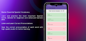 Spanish Vocabulary Screenshot 3