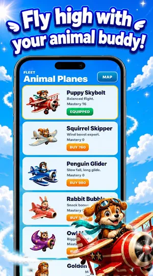 Aero Launch: Animal Sky Screenshot 3