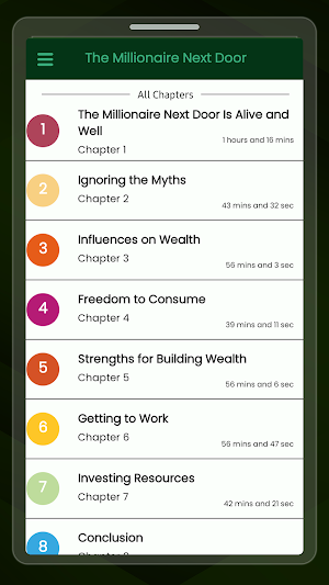 The Millionaire Next Door Book Screenshot 1