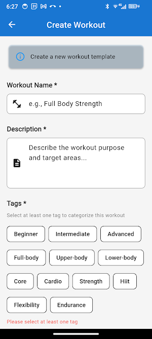 Alpha Training Screenshot 1