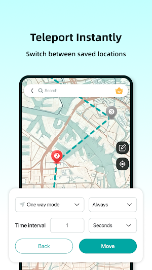Location Changer- Fake Gps Screenshot 3