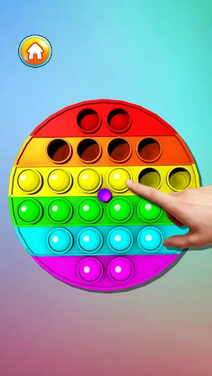 Fidgets Bubble Popping 3D: Antistress Pop It Game Screenshot 0