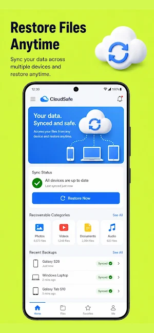 TeleCloud: Cloud Storage App Screenshot 3