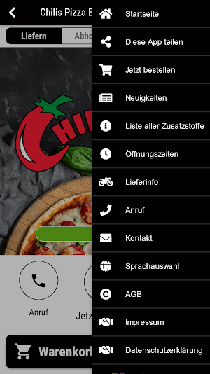 Chilis Pizza Burger and Kebab Screenshot 2