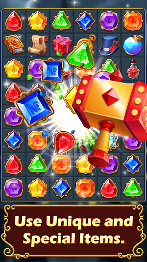 Jewels Mystery: Match 3 Puzzle Screenshot 1