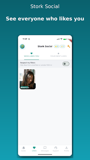 Stork Social: Sperm Donor App Screenshot 1