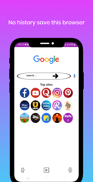 5G fast uc browser Screenshot 1