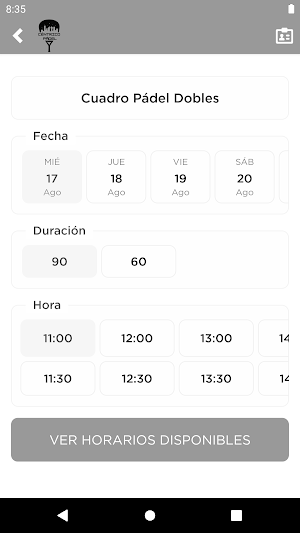 Centrico Padel Screenshot 3