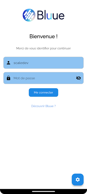 Bluue PDA Screenshot 0