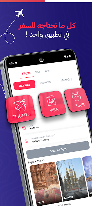 RideFly Travel & Tourism Screenshot 0