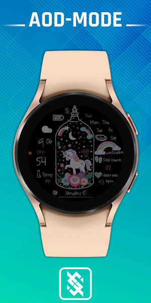 BFF113- Blackboard Art Unicorn Screenshot 1