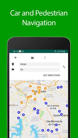 Sao Paulo Offline Map and Travel Guide Screenshot 1