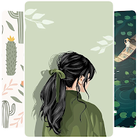 Green cute wallpaper