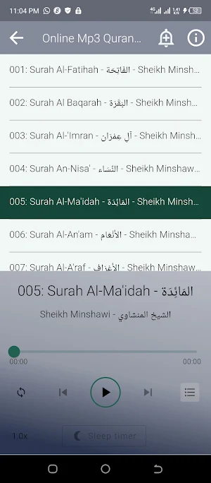 Al Minshawi Offline Mp3 Quran Screenshot 3