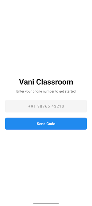 Vani Live Class Screenshot 0