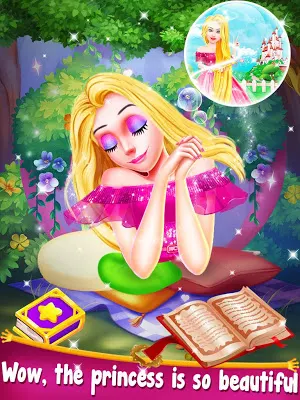 Princess Long Hair Salon - Girls Long Hair Styles Screenshot 0